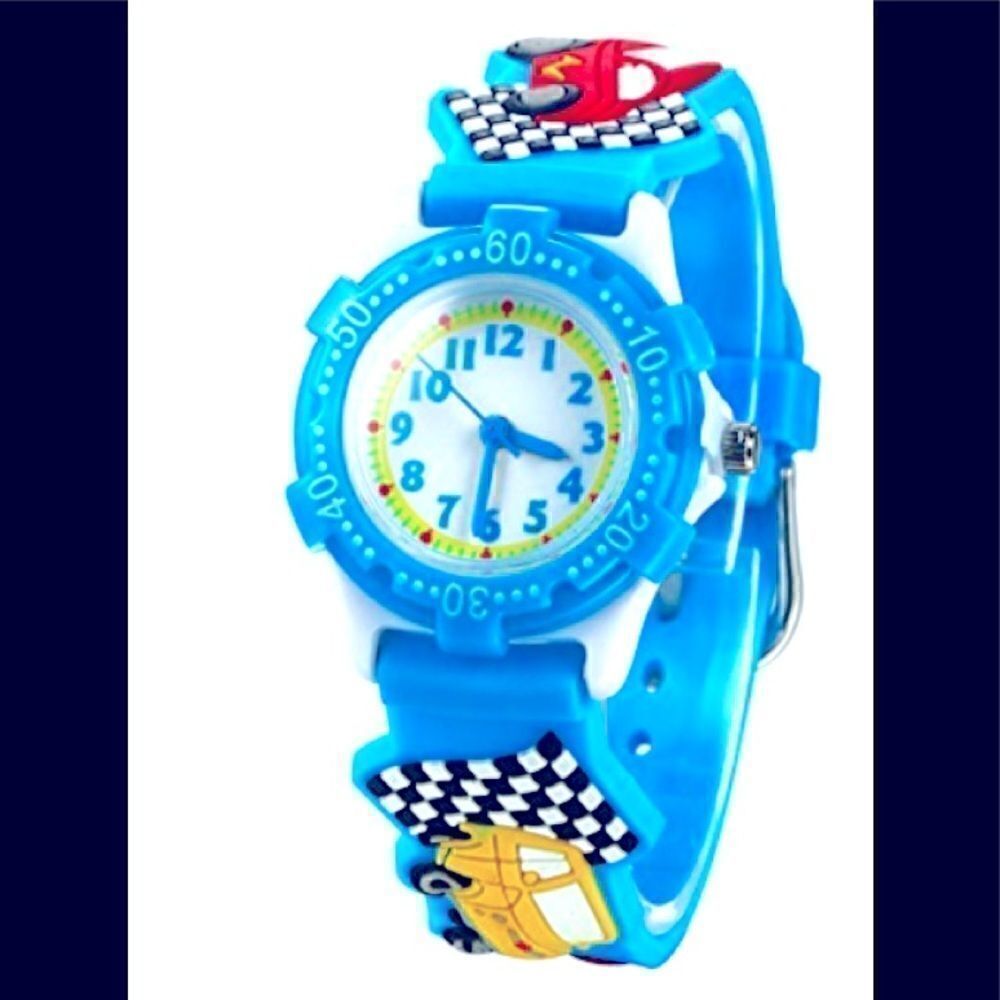 🎉Vavna Best Seller Girls Boys waterproof 3 D cute cartoon Digital wrist watch